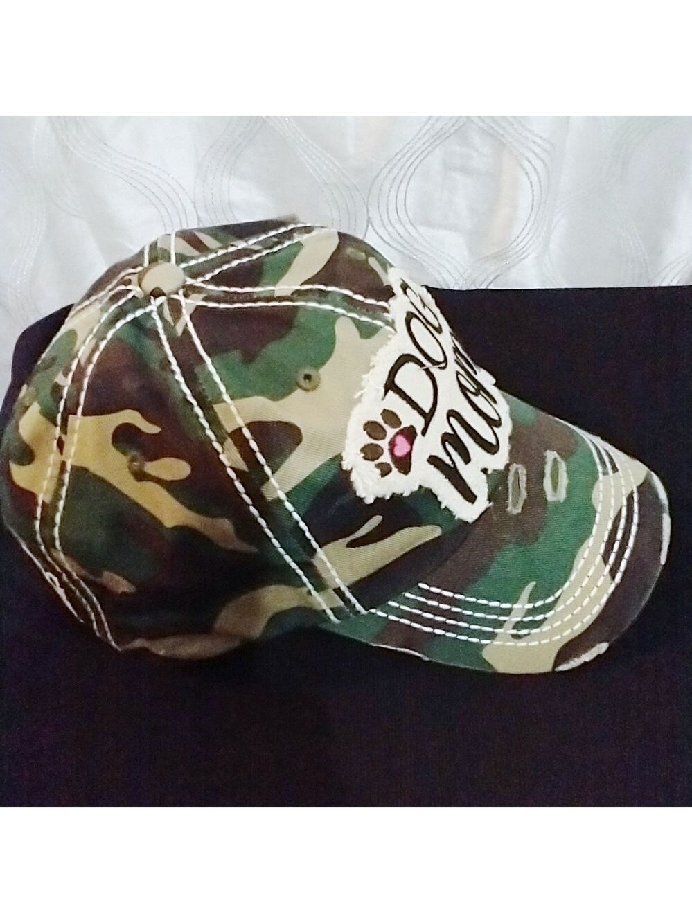 NWT KBethos Vintage Distressed Style Baseball Cap - Picture 2 of 3
